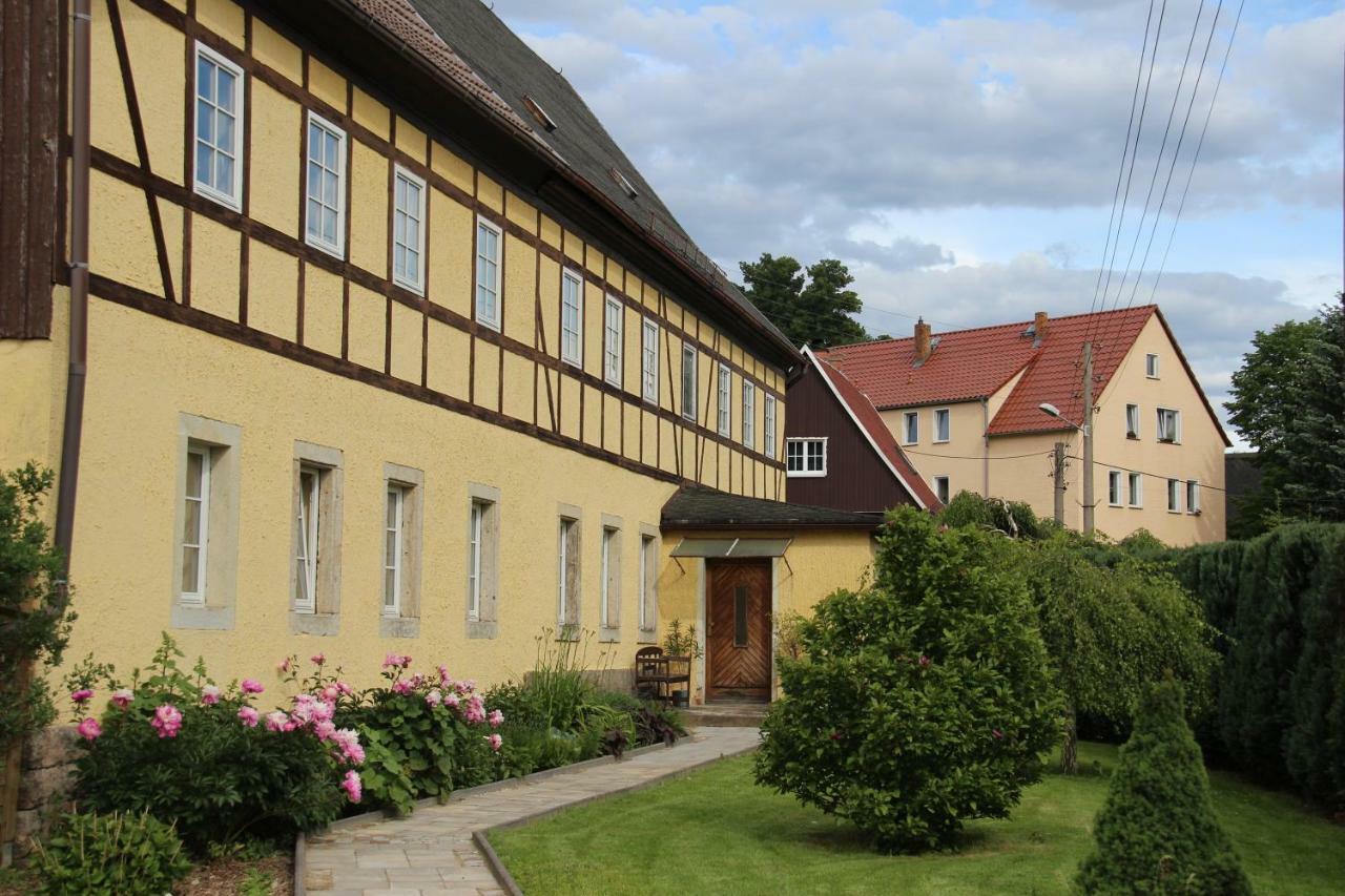 Apartmán Ferienhof Cunnersdorf Kurort Gohrisch Exteriér fotografie